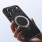 PrimeLuxe Magnetic Leather Case – Elegant Protection with Kickstand
