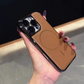 StealthMag Elite Leather Phone Case-Magnetic Compatible & Lens Protection