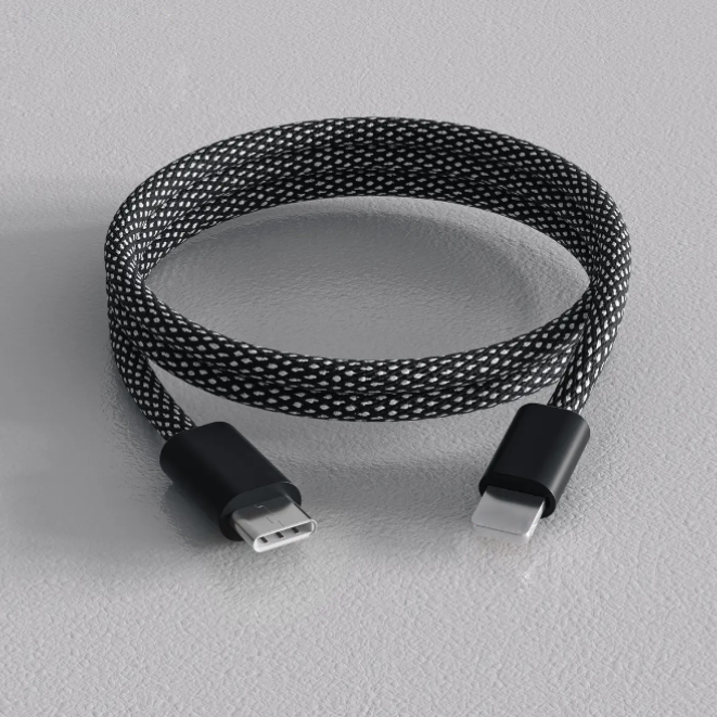 Tangle-Free Magnetic Charging Cable: Strong Magnet and Fast Charging