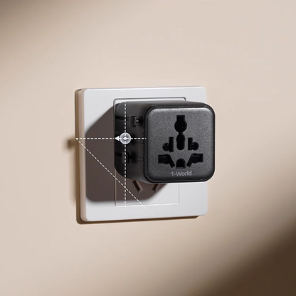 UniGo Power Adapter – Global Compatibility & Ultra-Portable