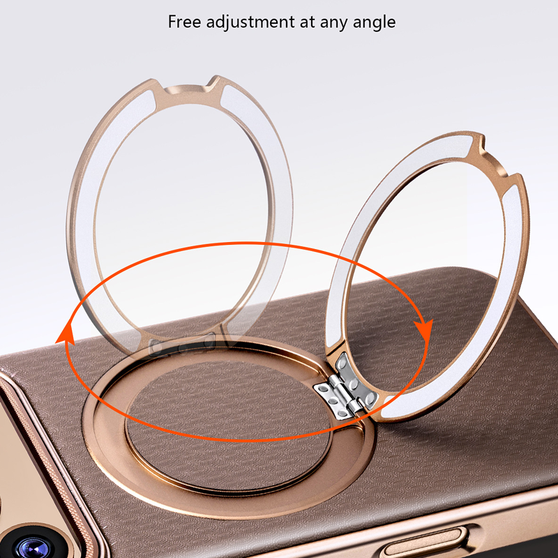 LuxFold Magnetic Leather Case – Professional Look & Built-in Stand