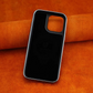 AurumLuxe Leather Kickstand Case – Premium Texture & MagSafe Support
