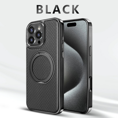 LuxFold Magnetic Leather Case – Professional Look & Built-in Stand