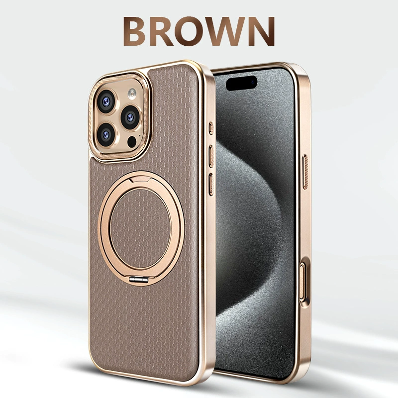 LuxFold Magnetic Leather Case – Professional Look & Built-in Stand