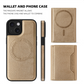 VaultSkin Multi-Function Wallet Phone Case – Magnetic Charging & Stand Function