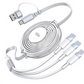 FlexiCharge Pro Cable – Retractable Design, Multi-Port & Fast Charging