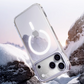 LumiEdge Magnetic Clear Case – Sleek Protection with Hidden Stand
