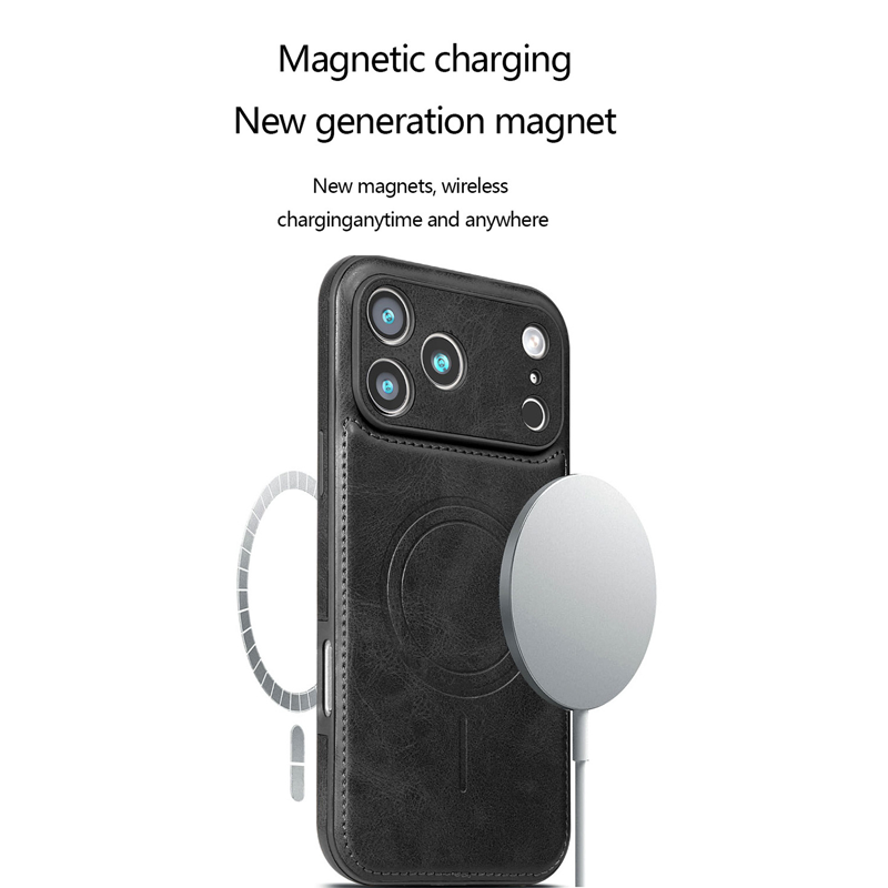 EliteCraft Leather Case – MagSafe Compatible & Professional Design