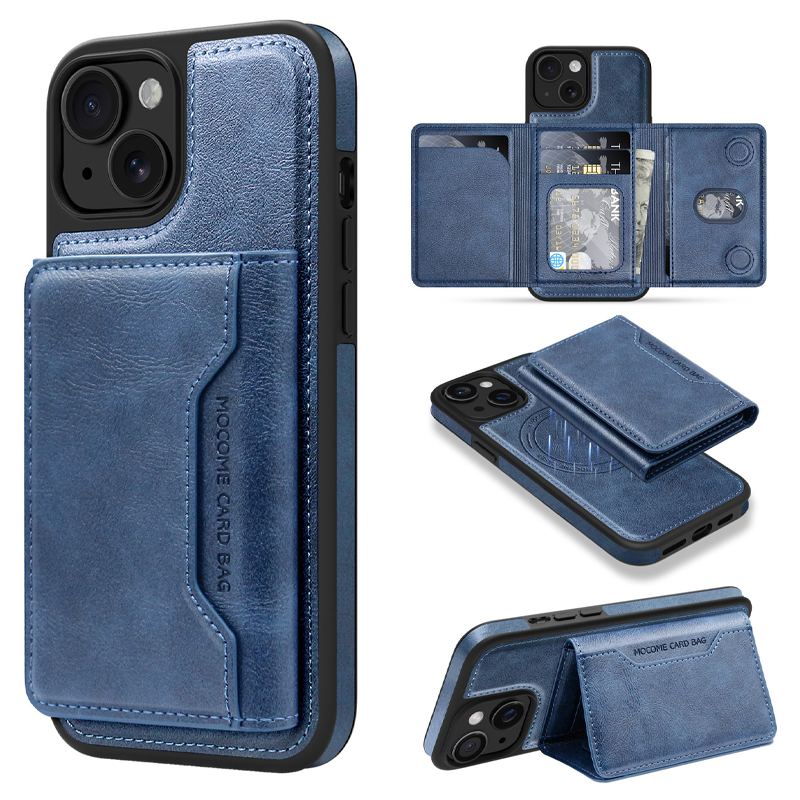 VaultSkin Multi-Function Wallet Phone Case – Magnetic Charging & Stand Function