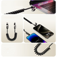 TrustCore 4-in-1 Spring Cable – 240W Ultra-Fast Charging, CarPlay Ready