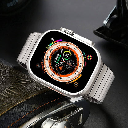 Adjustable Metal Apple Watch Band: Personalized Fit & Style