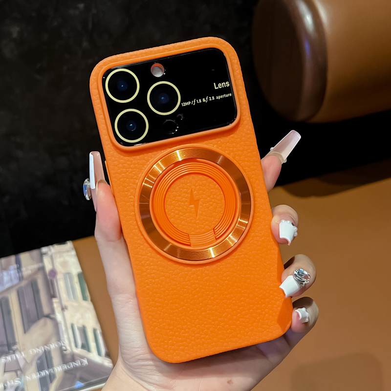 LycheeEdge Magnetic Stand Case – Textured Elegance & Practical Design