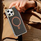 TechNova Metal Frame Carbon Fiber Case – Magnetic Compatible & Built-in Stand