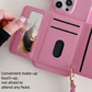 VogueSkin Wallet Case – Premium Leather, Card Holder & Hidden Makeup Mirror