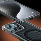 TechNova Metal Frame Carbon Fiber Case – Magnetic Compatible & Built-in Stand