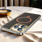 TechNova Metal Frame Carbon Fiber Case – Magnetic Compatible & Built-in Stand