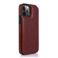 AurumLuxe Flip Wallet Case – Leather Texture, Card Slots & MagSafe Compatible