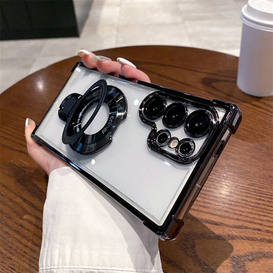 CushionEdge MagStand Case – Stylish Drop Protection & Magnetic Ready