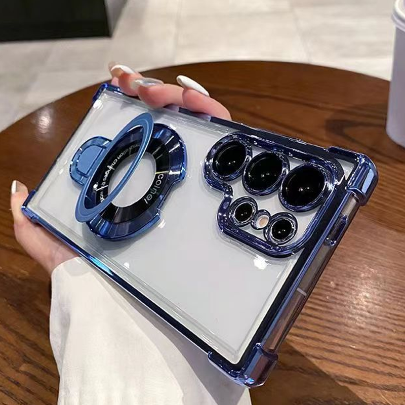 CushionEdge MagStand Case – Stylish Drop Protection & Magnetic Ready