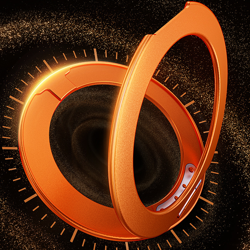 Velora SpinShield Case – Soft-Touch Comfort, 360° Stand & Magnetic Charging