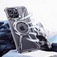 TitanGuard Metal Frameless Stand Case – Magnetic Compatible & Extreme Protection
