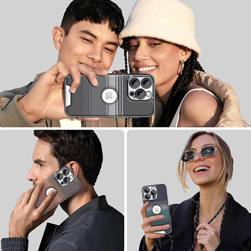 EliteGuard Carbon Case – Magnetic-Compatible & Business-Grade Drop Defense