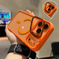 EleganceMag Stand Case – Stylish Protection with MagSafe & Free Lens Film
