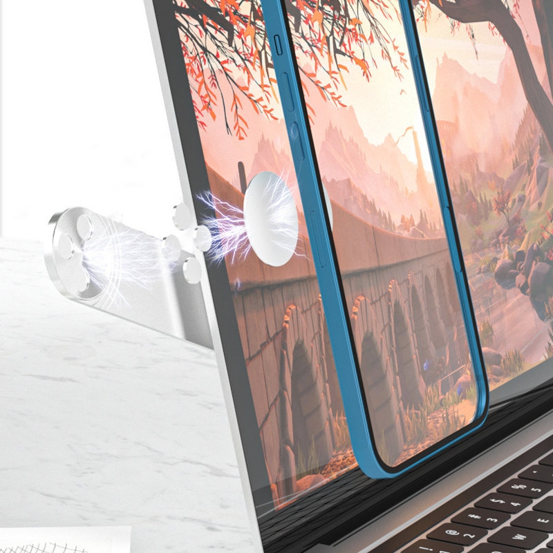 FlexSide Magnetic Phone Mount – Laptop Screen Extension & Sync Support