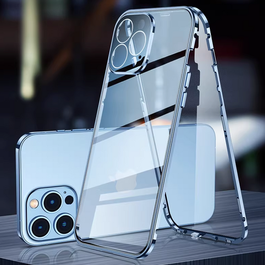 SlimShield Privacy Case – Built-in Screen Guard & Metal Frame