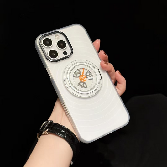 MechaDrive GearCase – Magnetic Charging & Built-in Kickstand