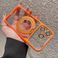 PureClear RotateStand Case – Minimal Look with Magnetic Function