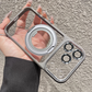 PureClear RotateStand Case – Minimal Look with Magnetic Function