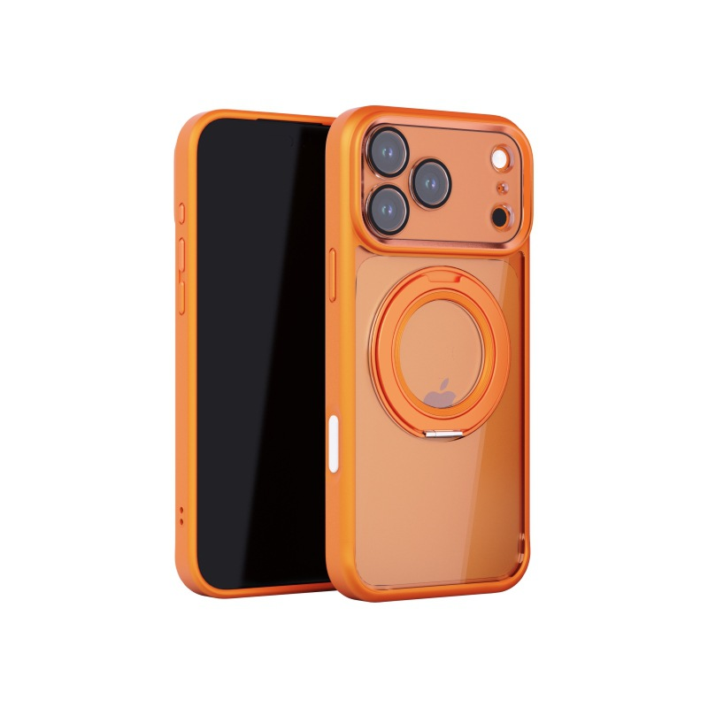 PureClear RotateStand Case – Minimal Look with Magnetic Function