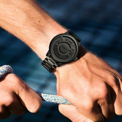 OrbitTime Magnetic Ball Watch – Magnetic Time Display & Water-Resistant Design
