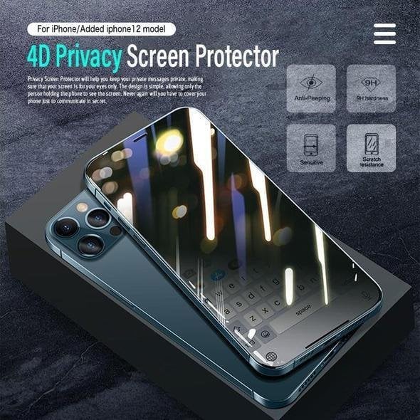 HD Privacy Shield iPhone Screen Protector - 6th Gen 2025